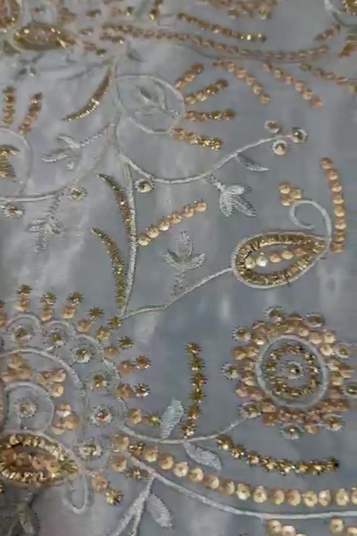 Gold Vine Embroidery