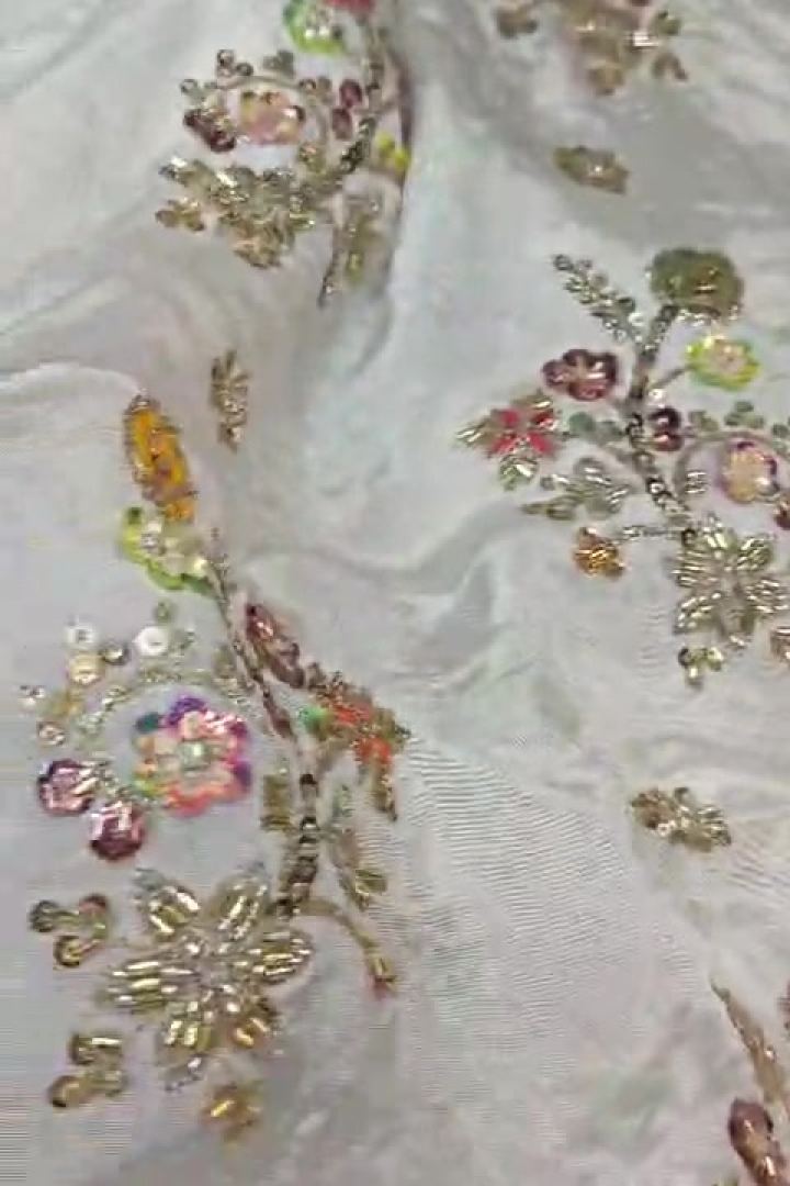 Ivory Multicolour Sequin Sprays