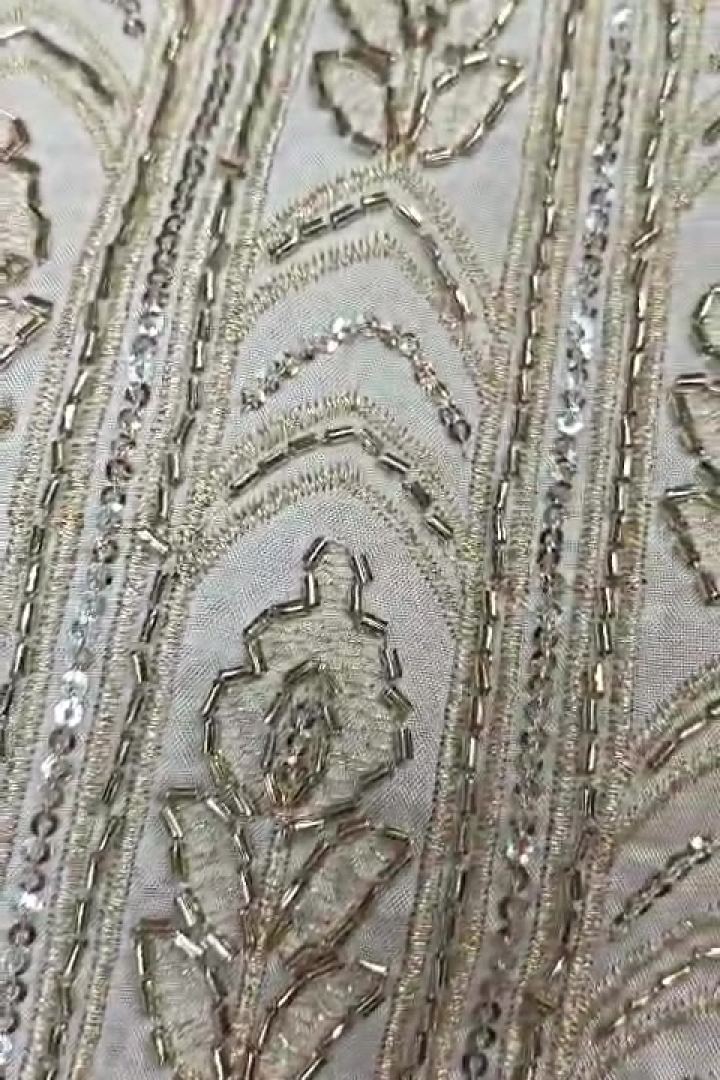 Ivory Gold and Silver Panels